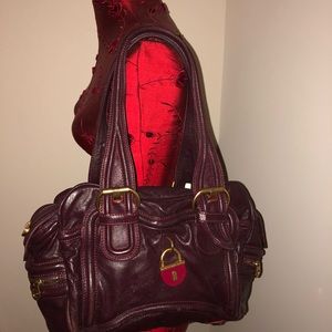Marc by Marc Jacobs burgundy handbag